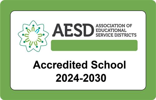 AESD Accreditation Stamp